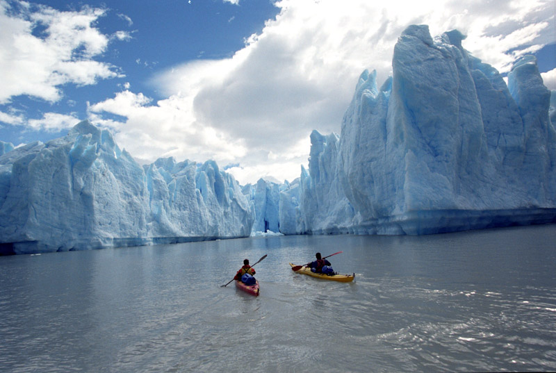 Torres del Paine Kayak Glacier Grey Experience Chile The W Trek Torres del Paine Kayak Grey
