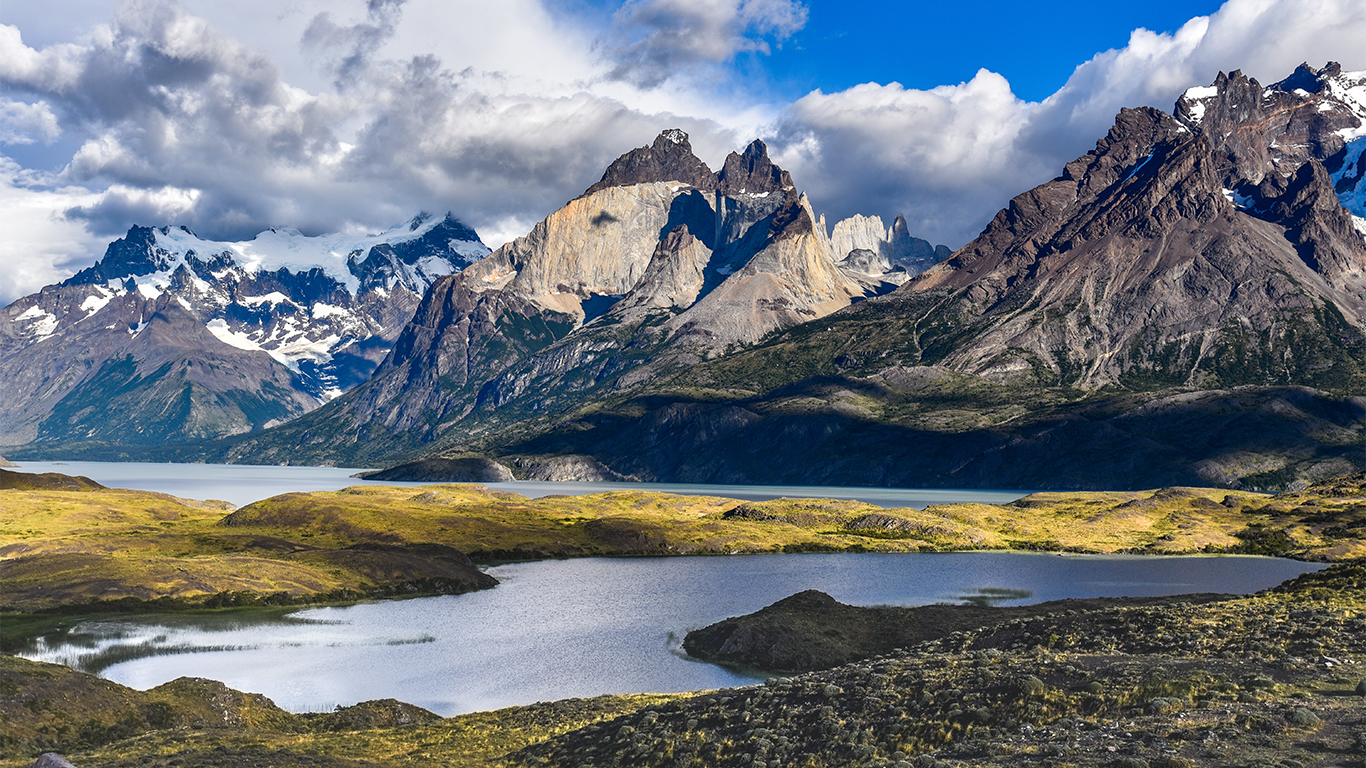 Torres del Paine Lago Nordenskjold The W Trek Torres del Paine Lake Nordenskold