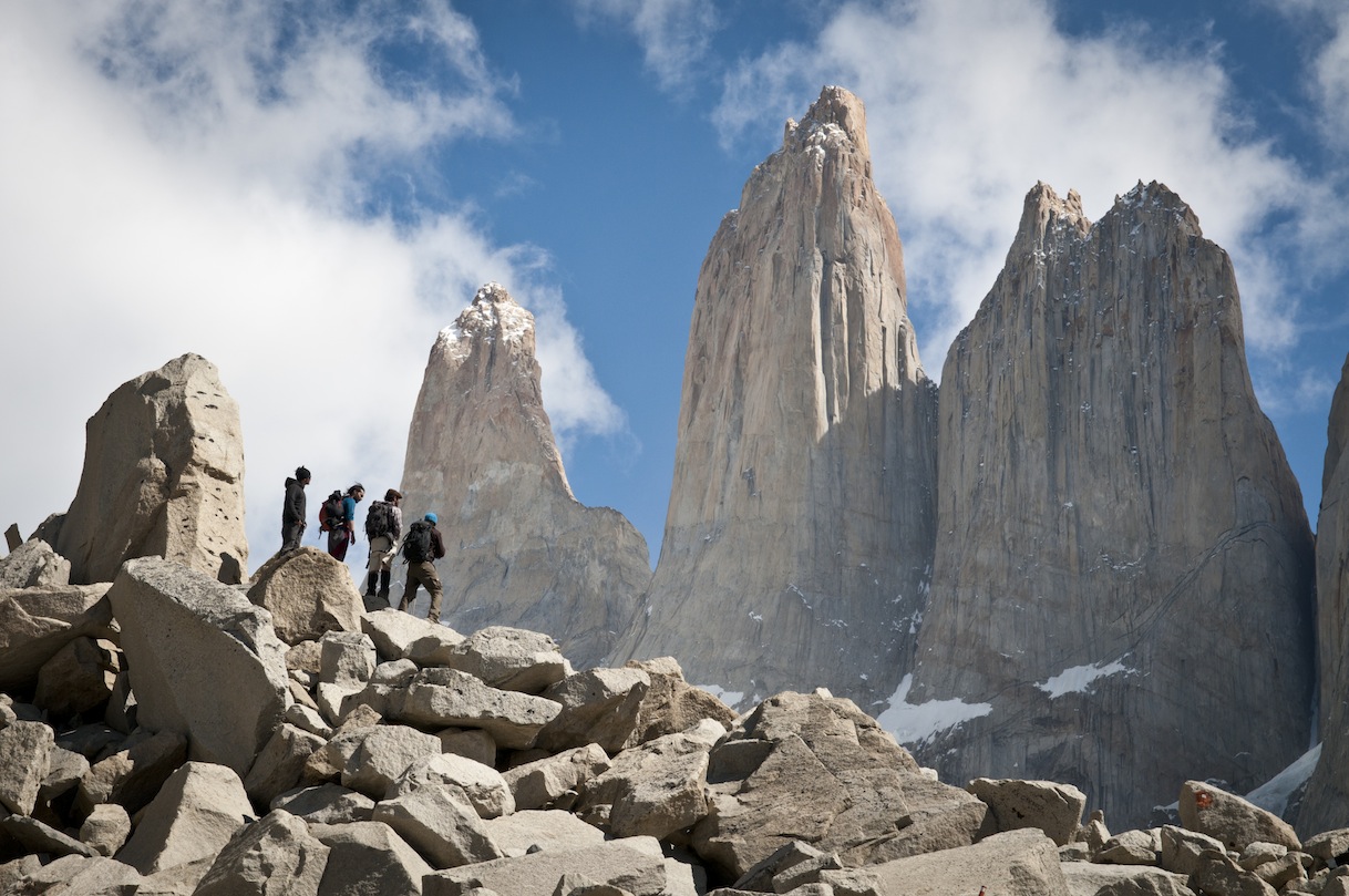 Torres del Paine Towers Base View The W Trek Torres Base